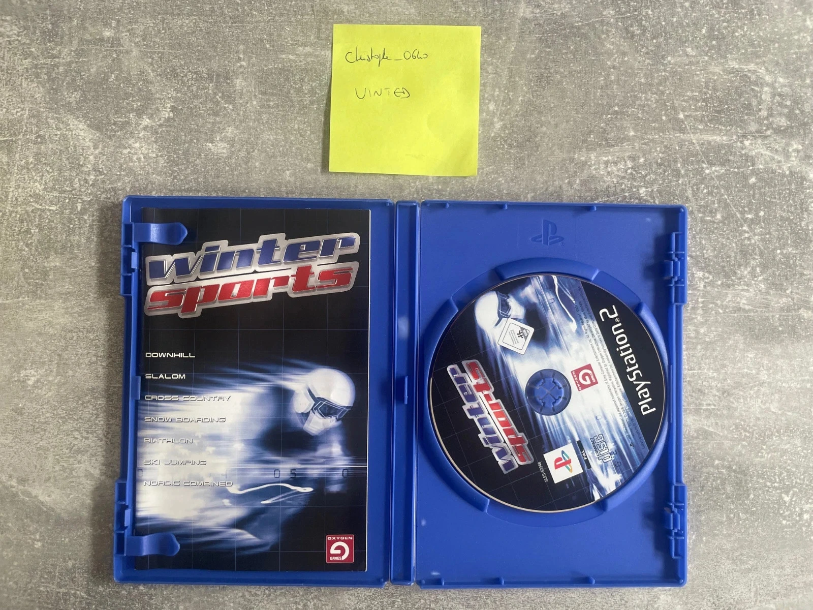 Jogo de esportes de inverno para Sony PS2 / playstation 2 em francês. – photo 2